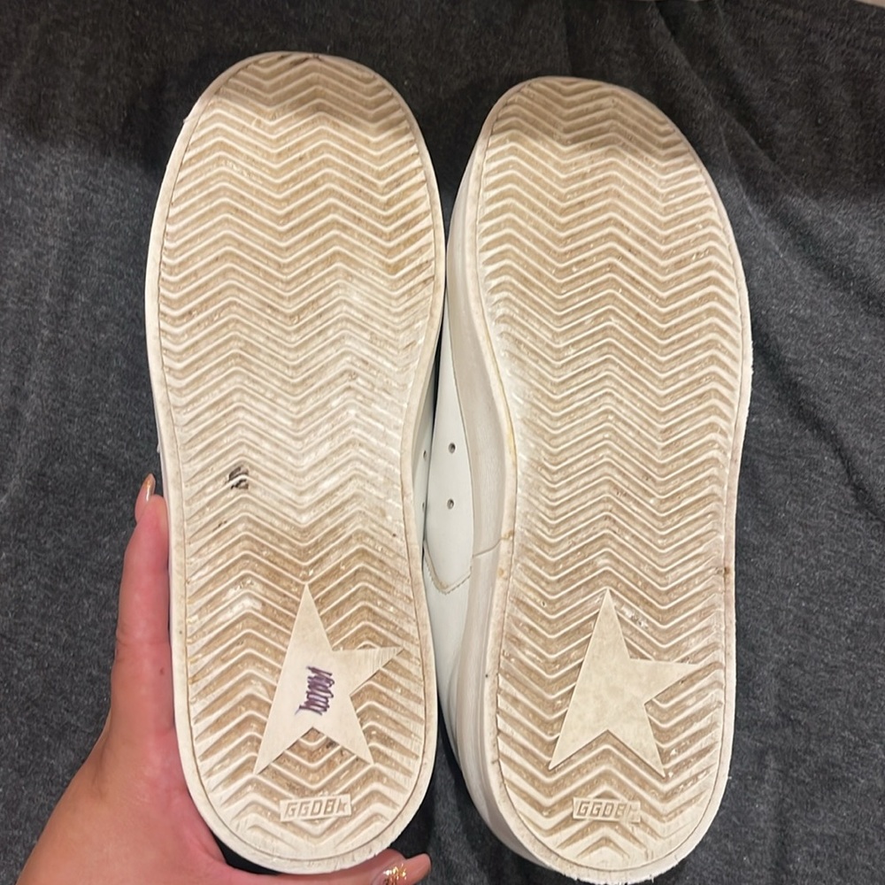 Golden Goose White Leather Sneakers - Picture 13 of 17